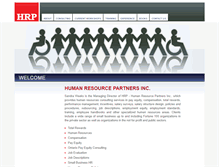 Tablet Screenshot of hrpcanada.com